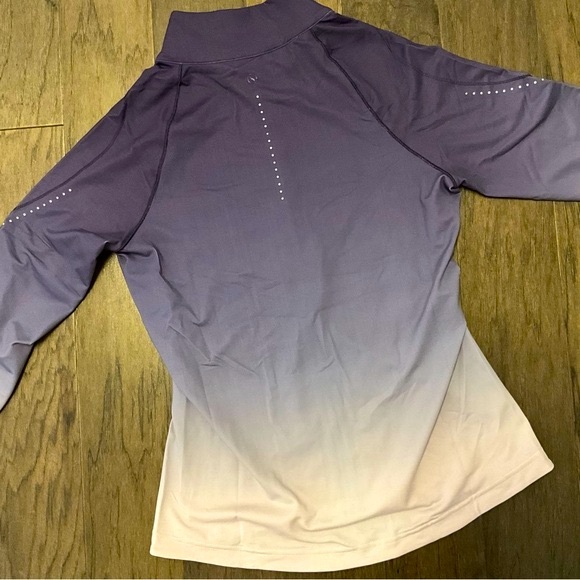 NWT Ombré Protech Athleisure Jacket Purple Workout Wear Gym - Picture 5 of 10